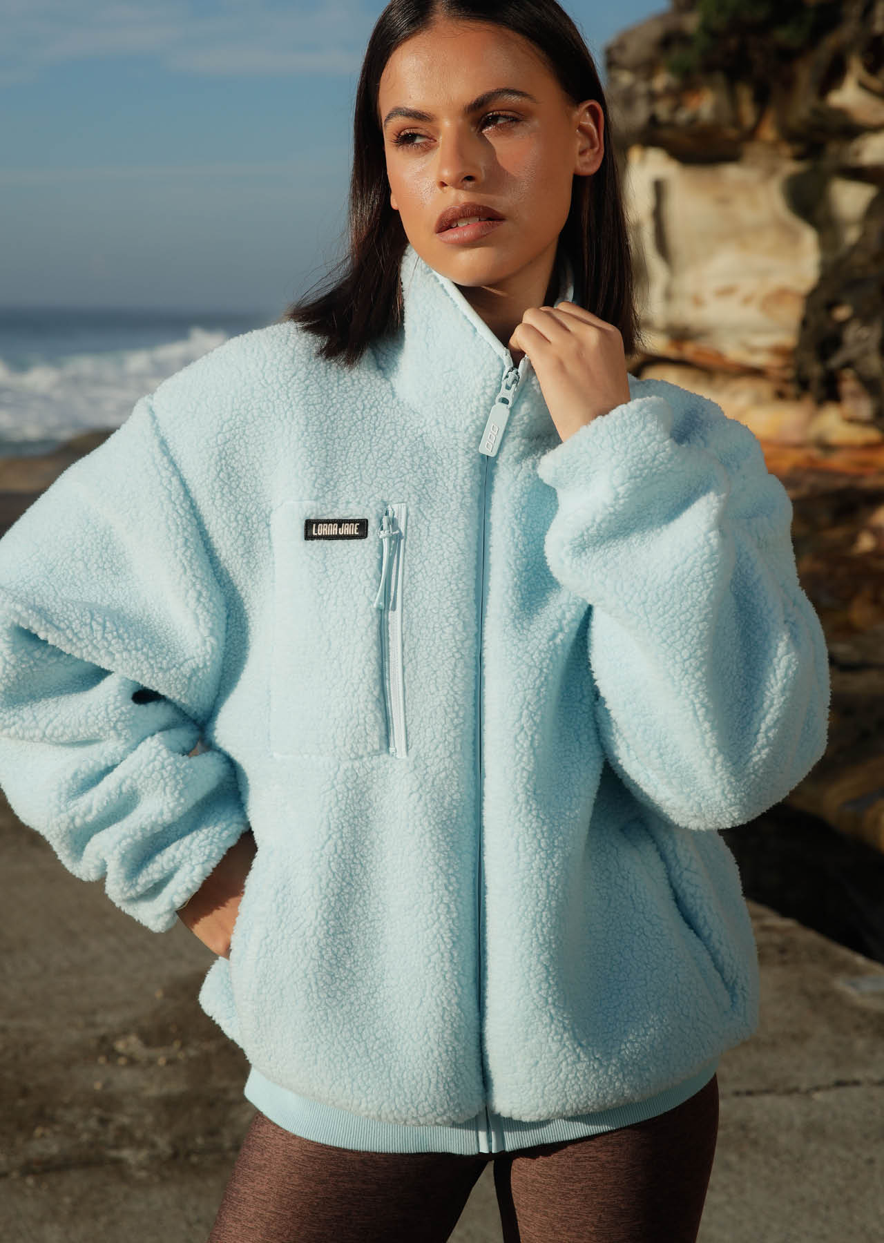 Sherpa Zip Thru Jacket