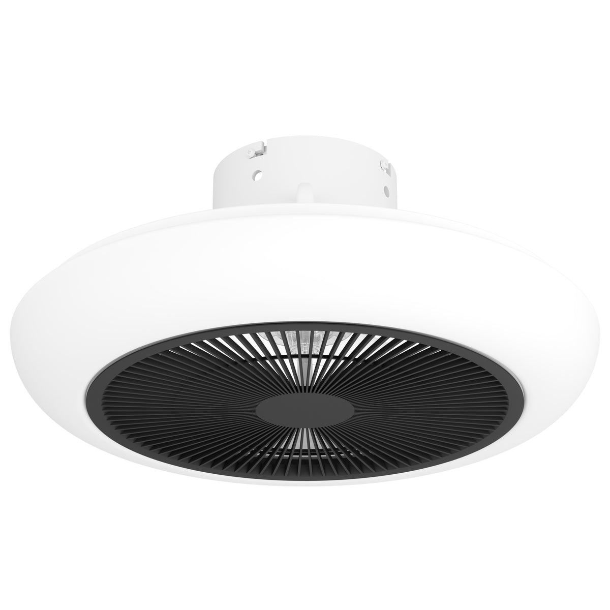 EGLO plafondventilator Sangineto - led - ø 45,5 cm - wit, zwart