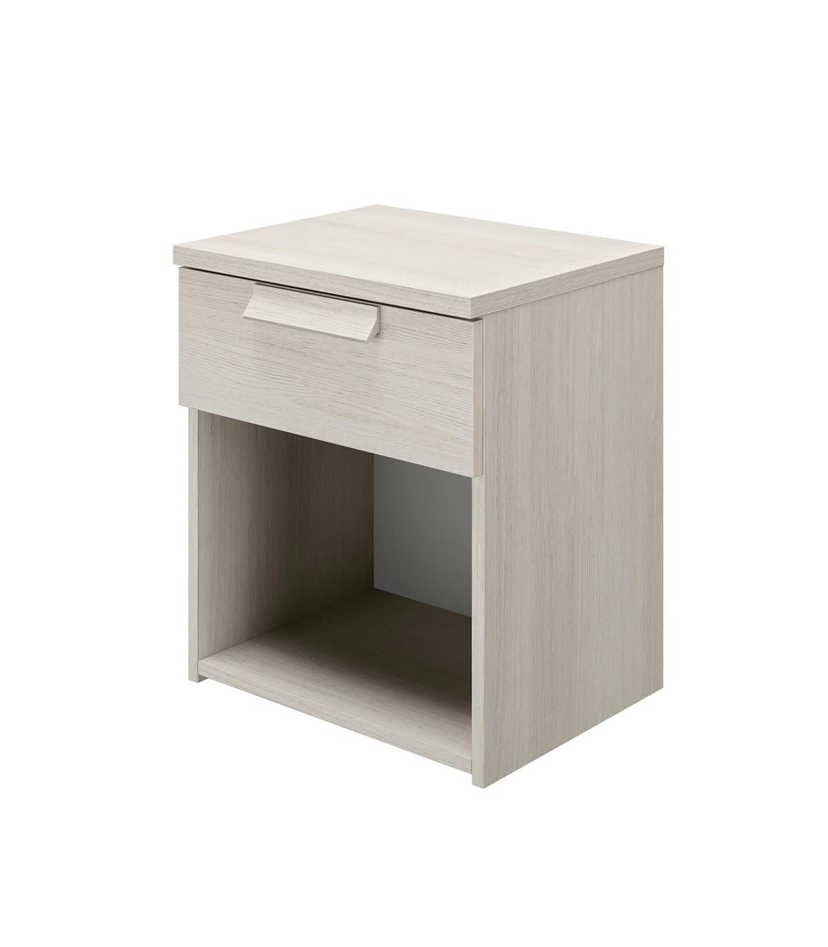 CYRUS - Chevet 1 tiroir H50cm - Beige