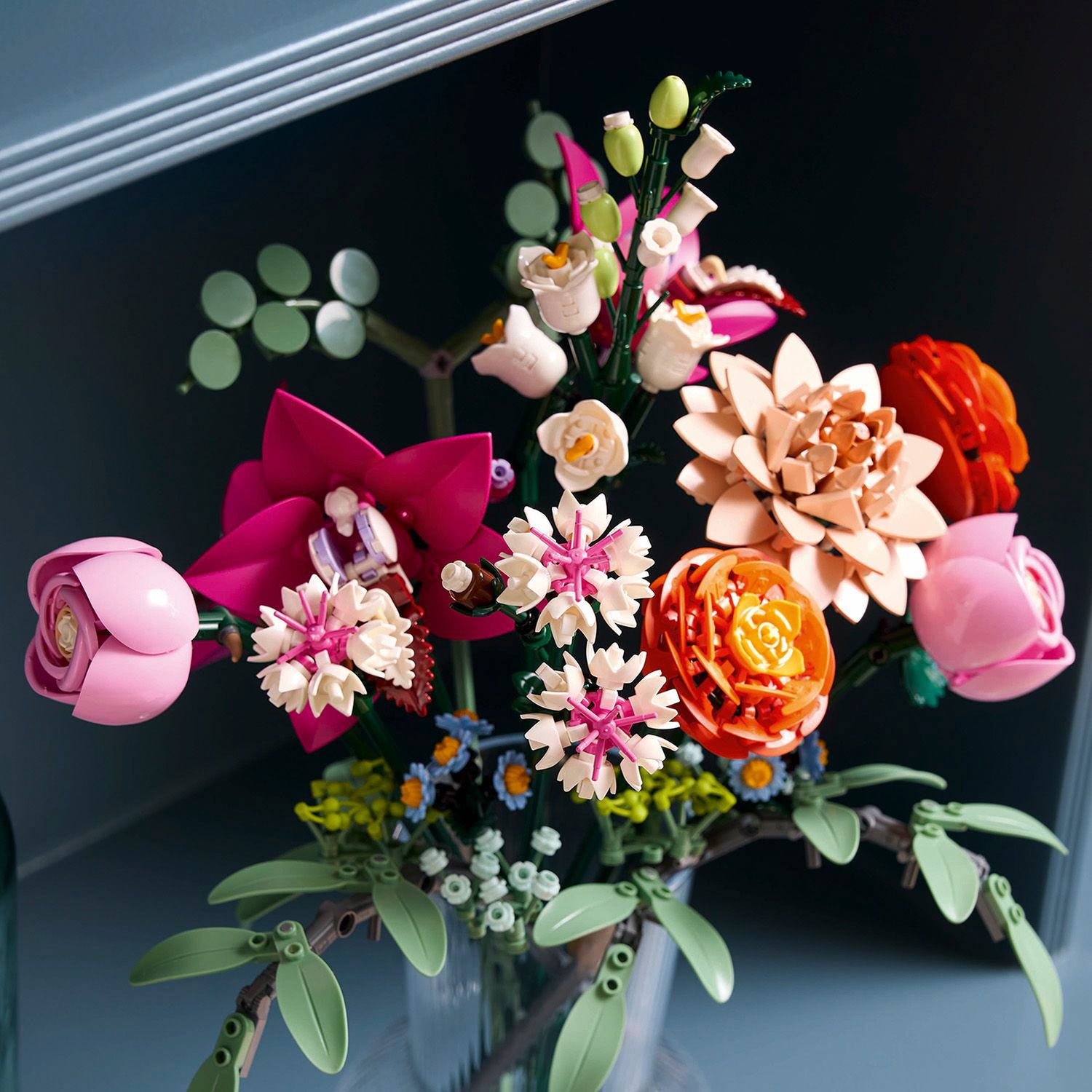 Bouquet fiori rosa Lego Botanical Collection
