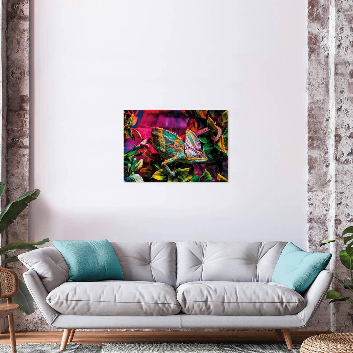 NATURE ÉVASION - Tableau sur verre caméléon 45x65 cm