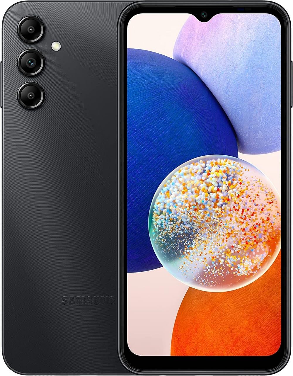 Samsung Galaxy A14 5G, 64GB, Black - Unlocked (Renewed)