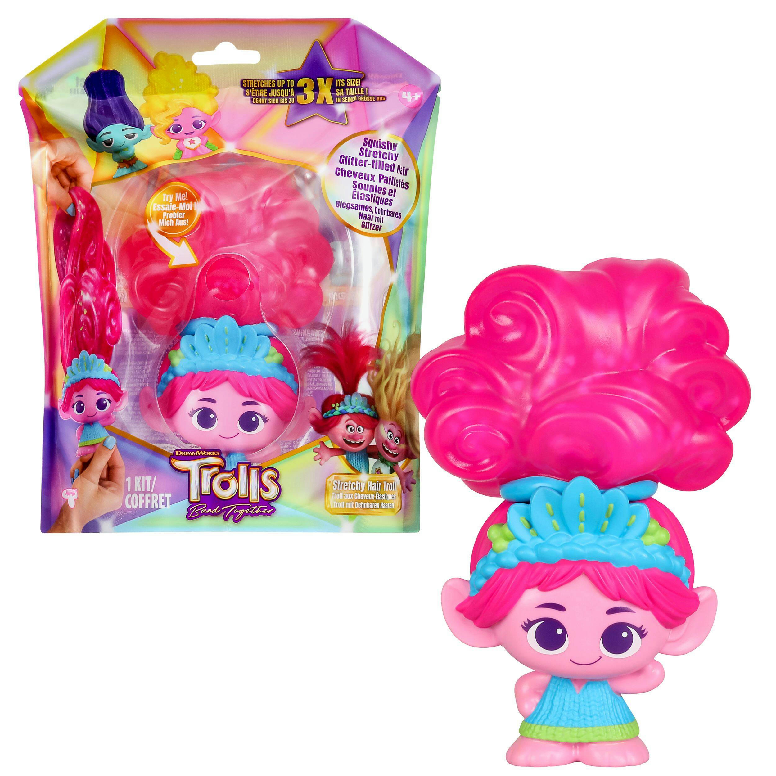 Trolls S1 Squishy Dolls, Assorted