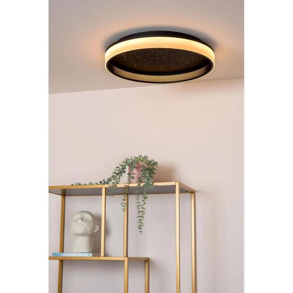 Lucide ESTREJA Plafonni&egrave;re - Zwart