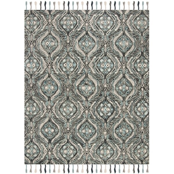 SAFAVIEH Handmade Suzani Lefkothea Boho Tribal Wool Rug