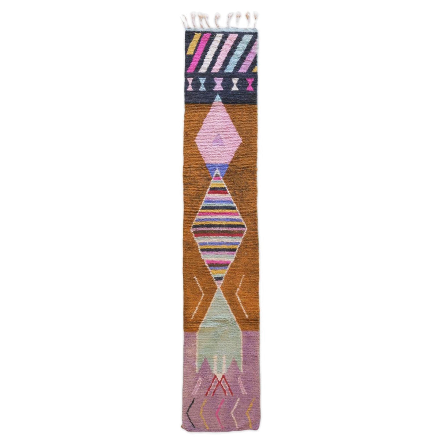 AFK Living vloerkleed Berber - handgemaakt - Wol - 120 cm x 170 cm