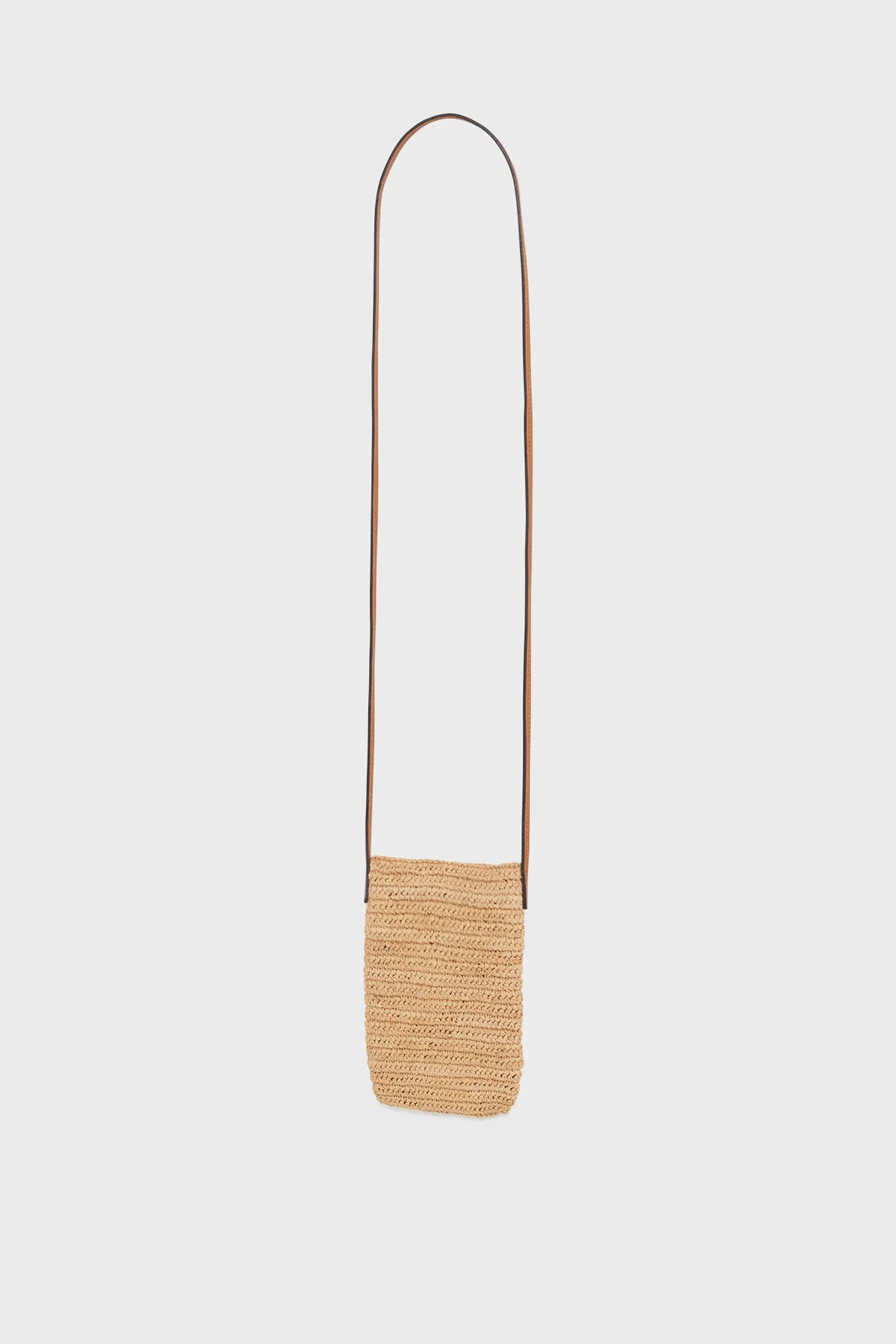 Porte téléphone en raphia - ROSIE
