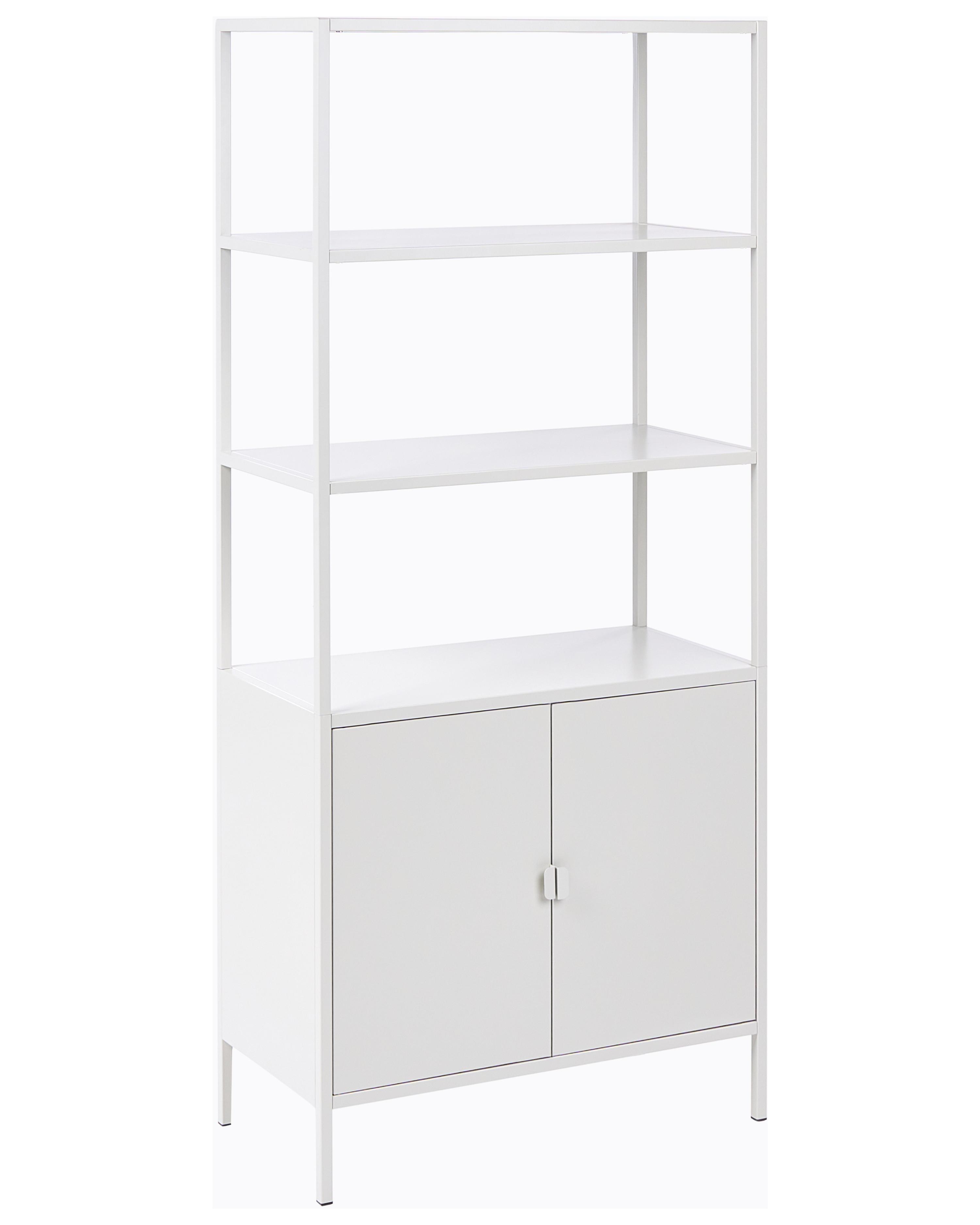 Storage Unit KAURI Metal Light Grey