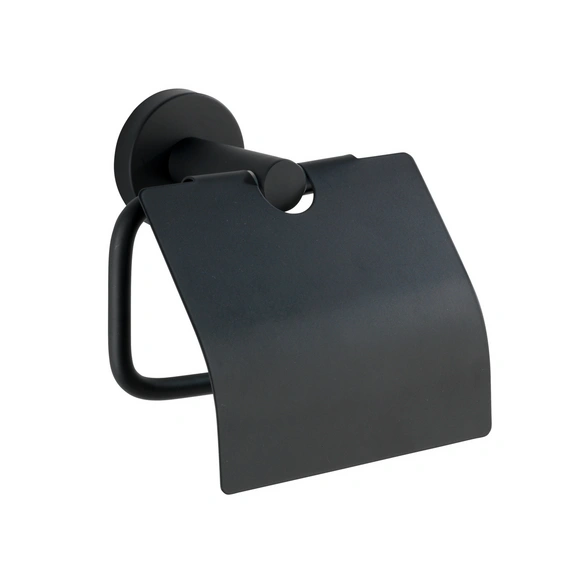 Handtuchhalter, Edelstahl, matt, schwarz