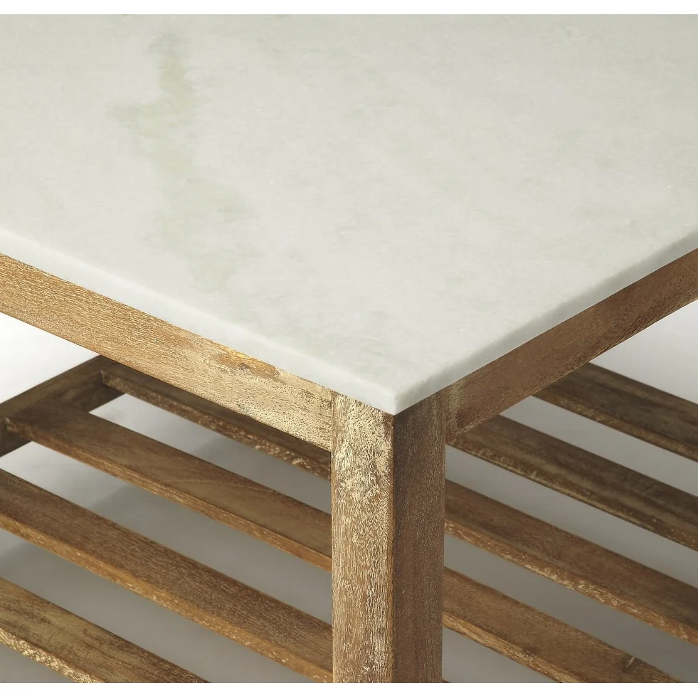 Marble Bunching Coffee Table