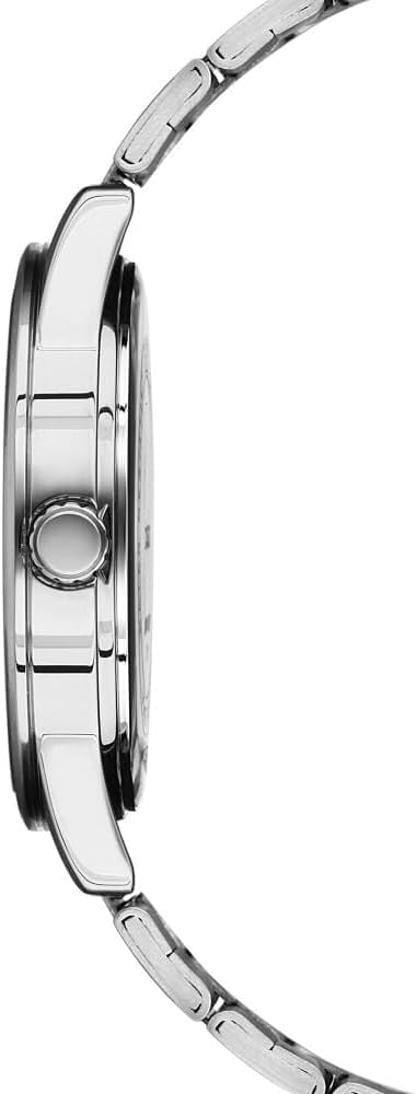 Casio #MTP-V001D-1B Men's Standard Stainless Steel Easy Reader Black Dial Watch