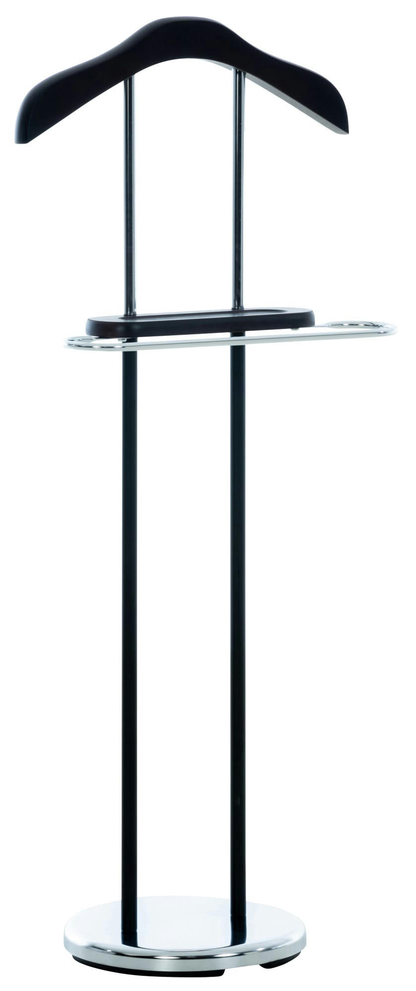 RODRIGO - Valet de chambre avec cintre en métal Noir