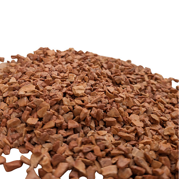 Gravillon rose de marbre décoratif 4/8 - 4M² - Pack 10 sacs 25 kg - 250 kg total