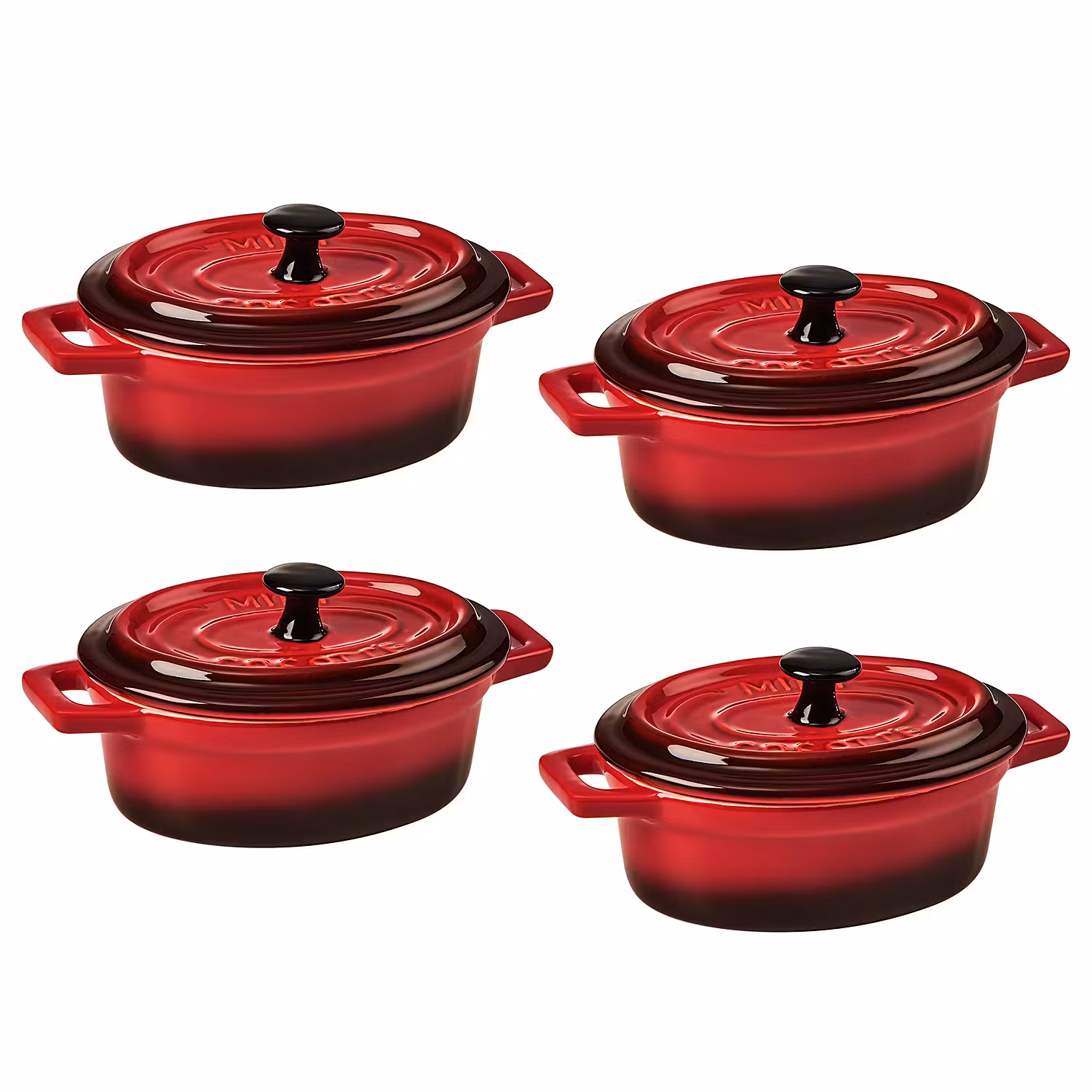 C'EST SI BON Mini-Auflaufform 4er-Set