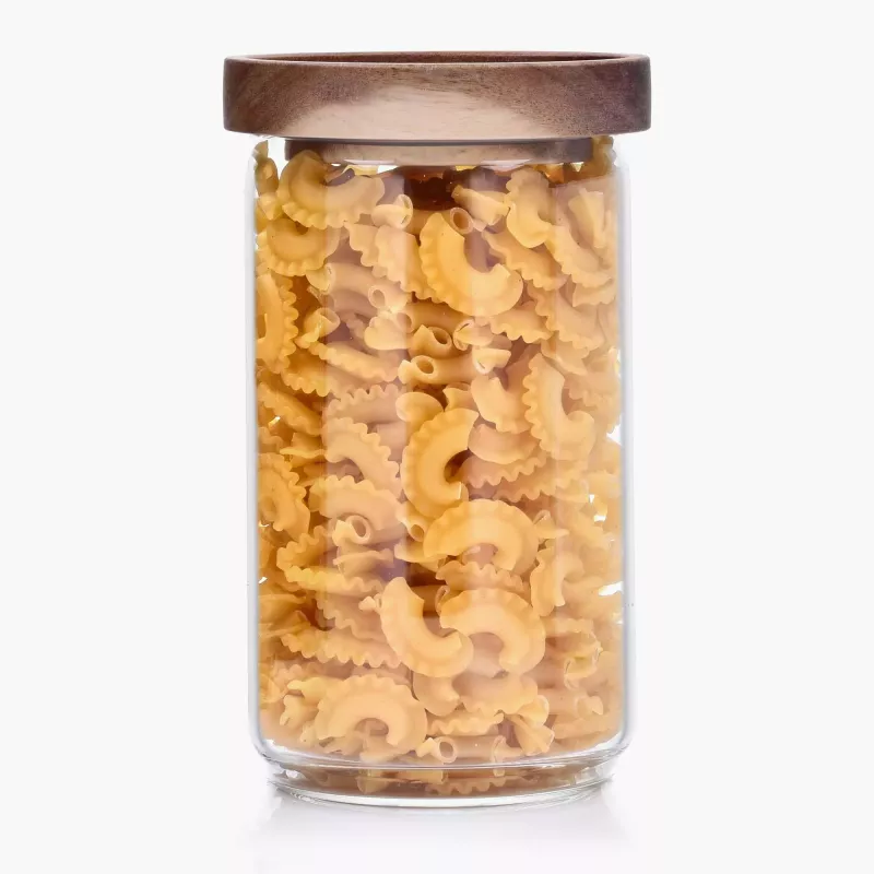 Pojemnik słój kuchenny DUKA RUNE 800 ml transparentny szkło