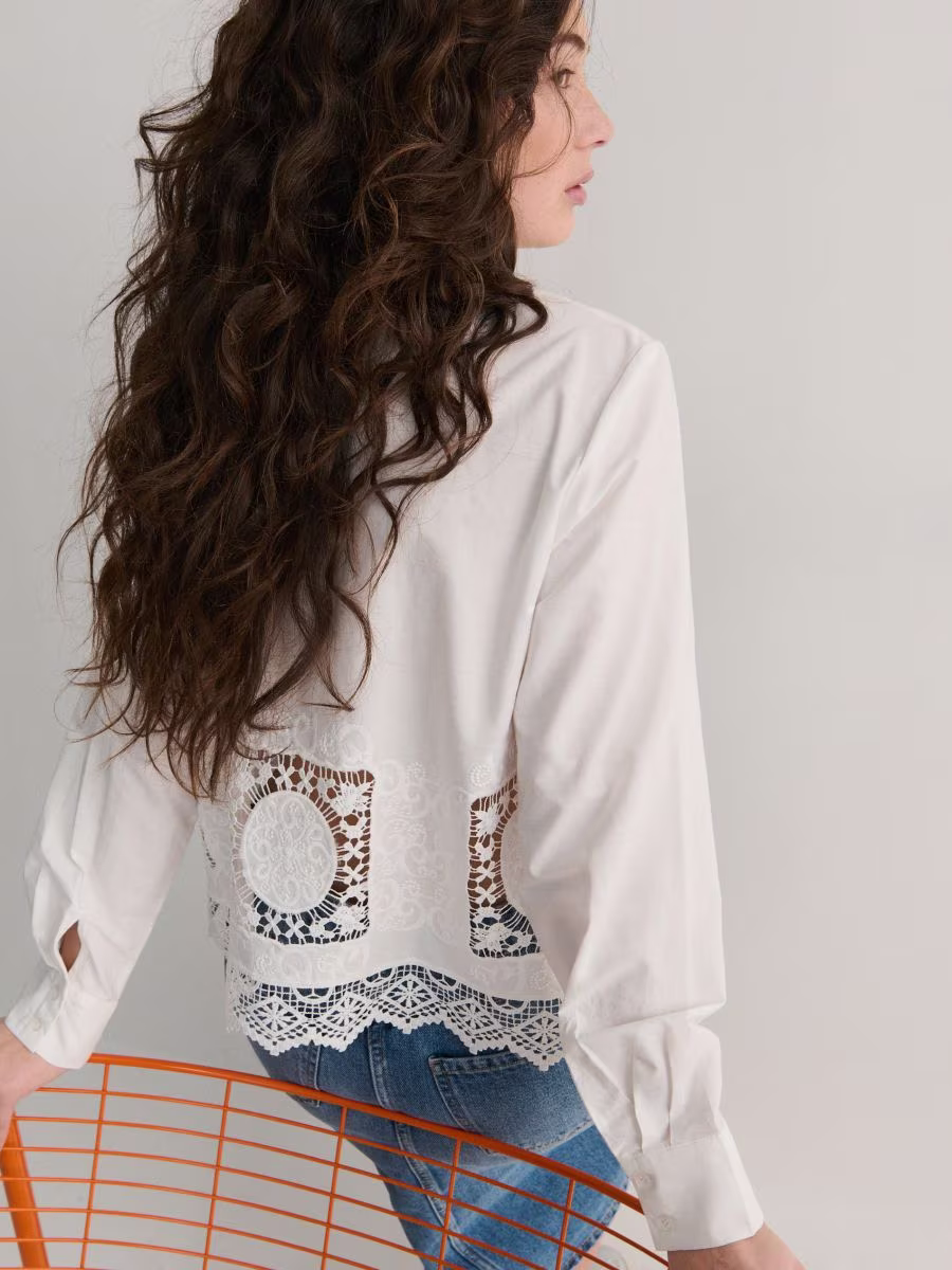 Embroidered Cotton Shirt