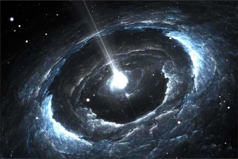 Fototapeta Ścienna GWIAZDA Neutronowa 3D 90x60cm