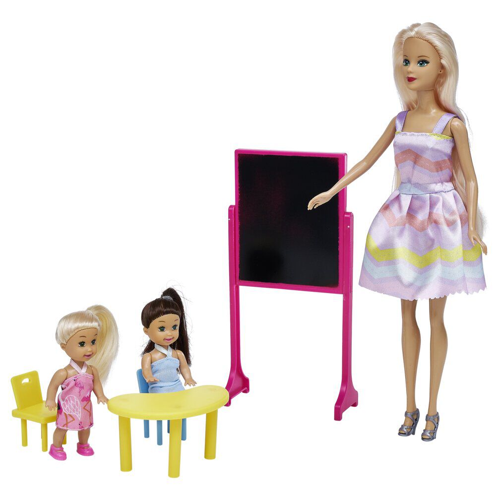 Poupée mannequin métier H.30 cm avec accessoires