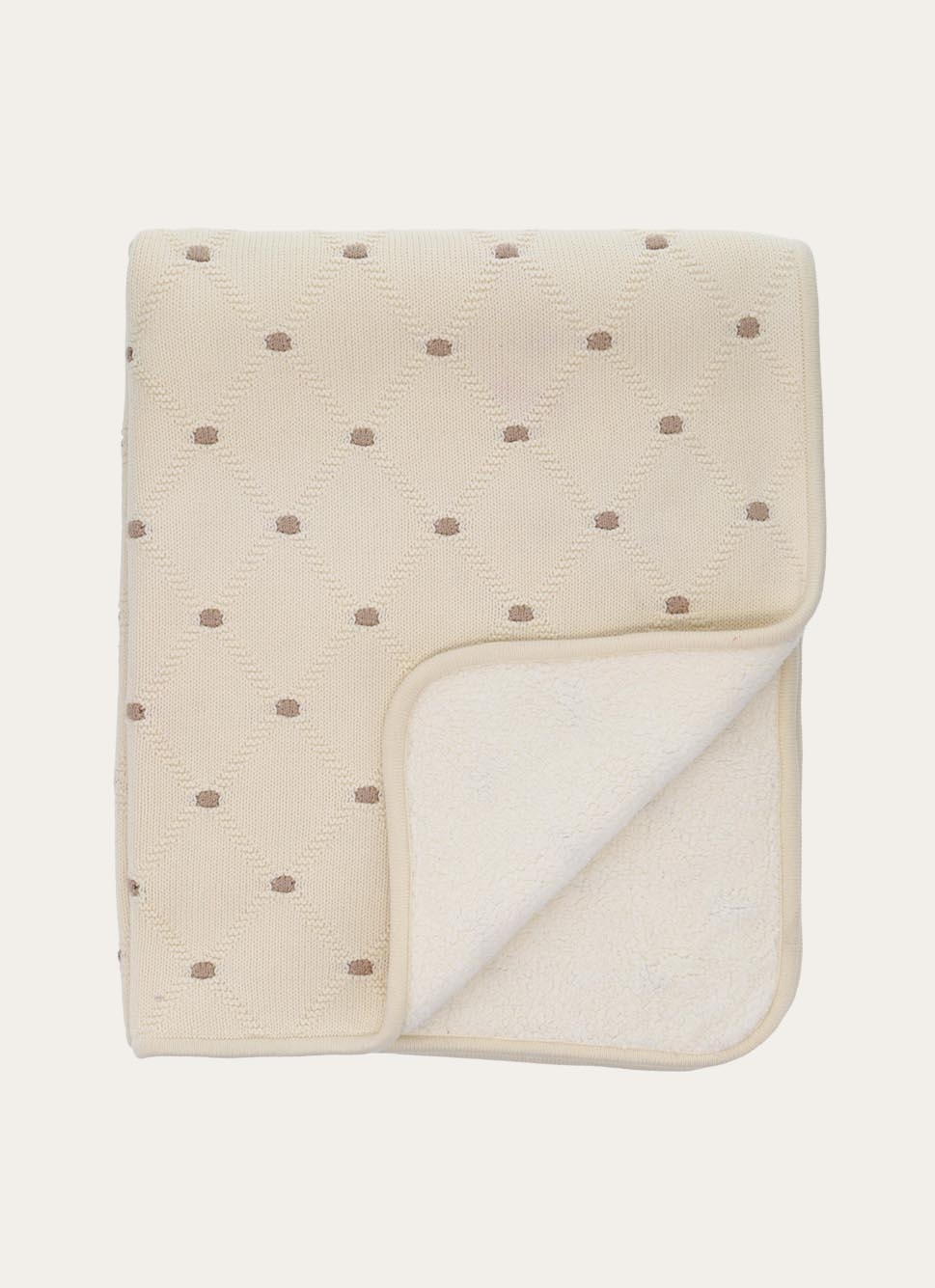 PLAID SHERPA NATUREL