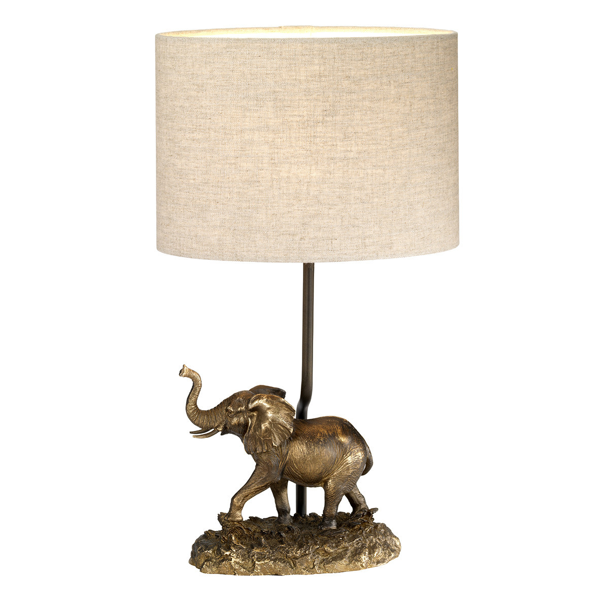 Lampa stołowabrązowo-kremowa Sabi 1xE27x40W wys:45cm Designer's Lightbox