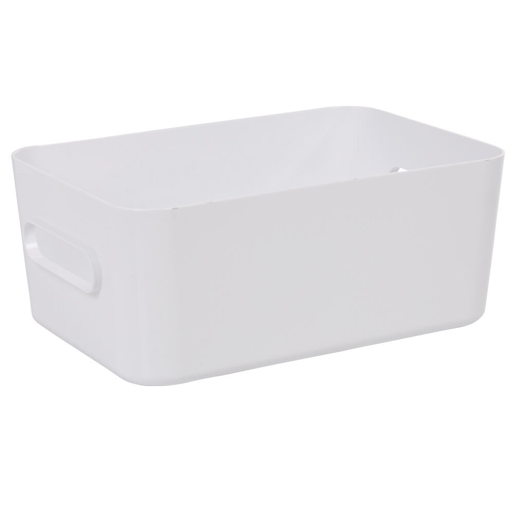 BoÎte de rangement salle de bain blanche SmartStore Compact Taille M