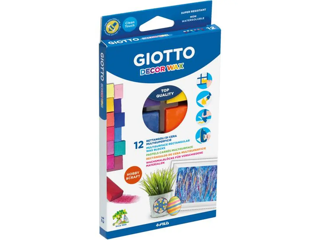 Farbstift-Set 12er-Set Giotto Decor
