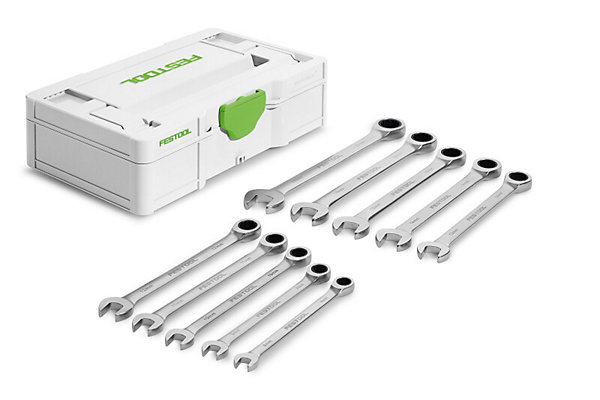 Kit 10 clés mixtes à cliquet SYS3 S 76-RRS-Set