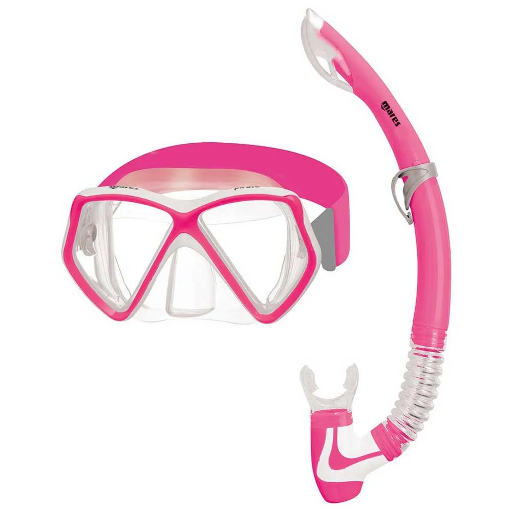 Mares Aquazone Pirate Neon snorkeling set