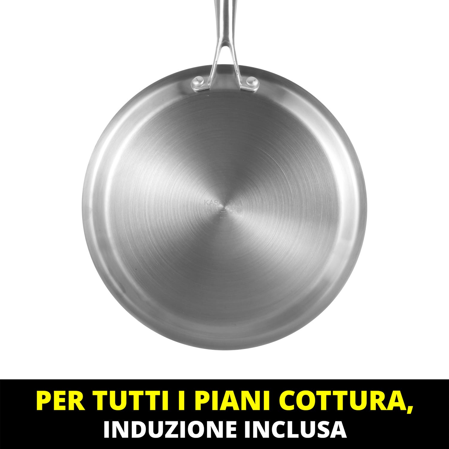 Crepiera 28 cm a 3 strati Tri - ply