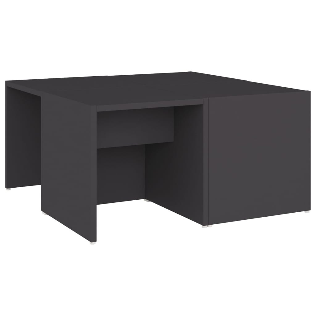 Stolik Kawowy Ława Stół Szary 33x33x33 Do Salonu Do Pokoju
