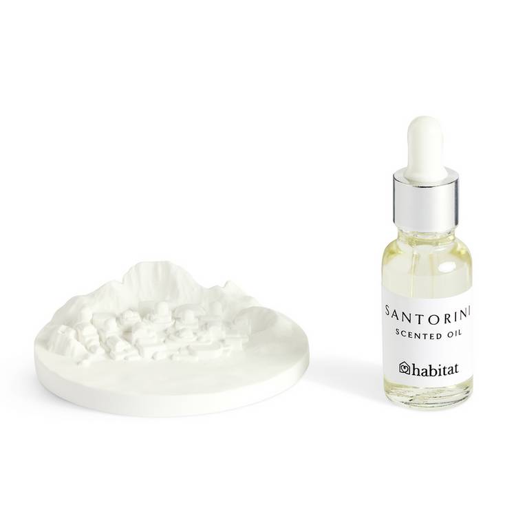 Habitat 20ml Santorini Oil and Ceramic Decoration