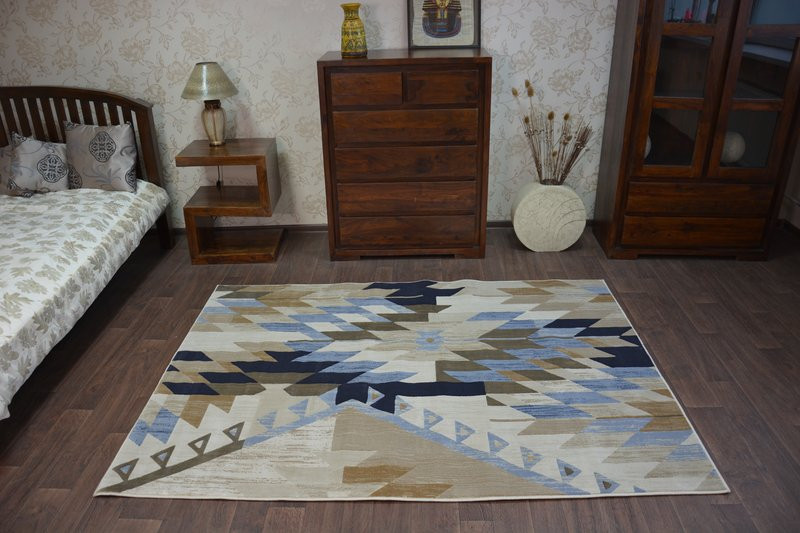 Dywan DROP JASMINE 758 L.blue/Smoke 160x220 cm