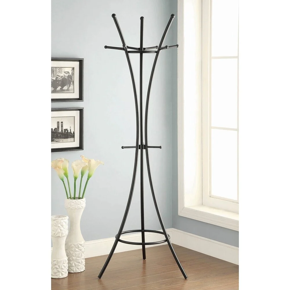 Porch & Den Merlo Steel 12-hook Coat Rack