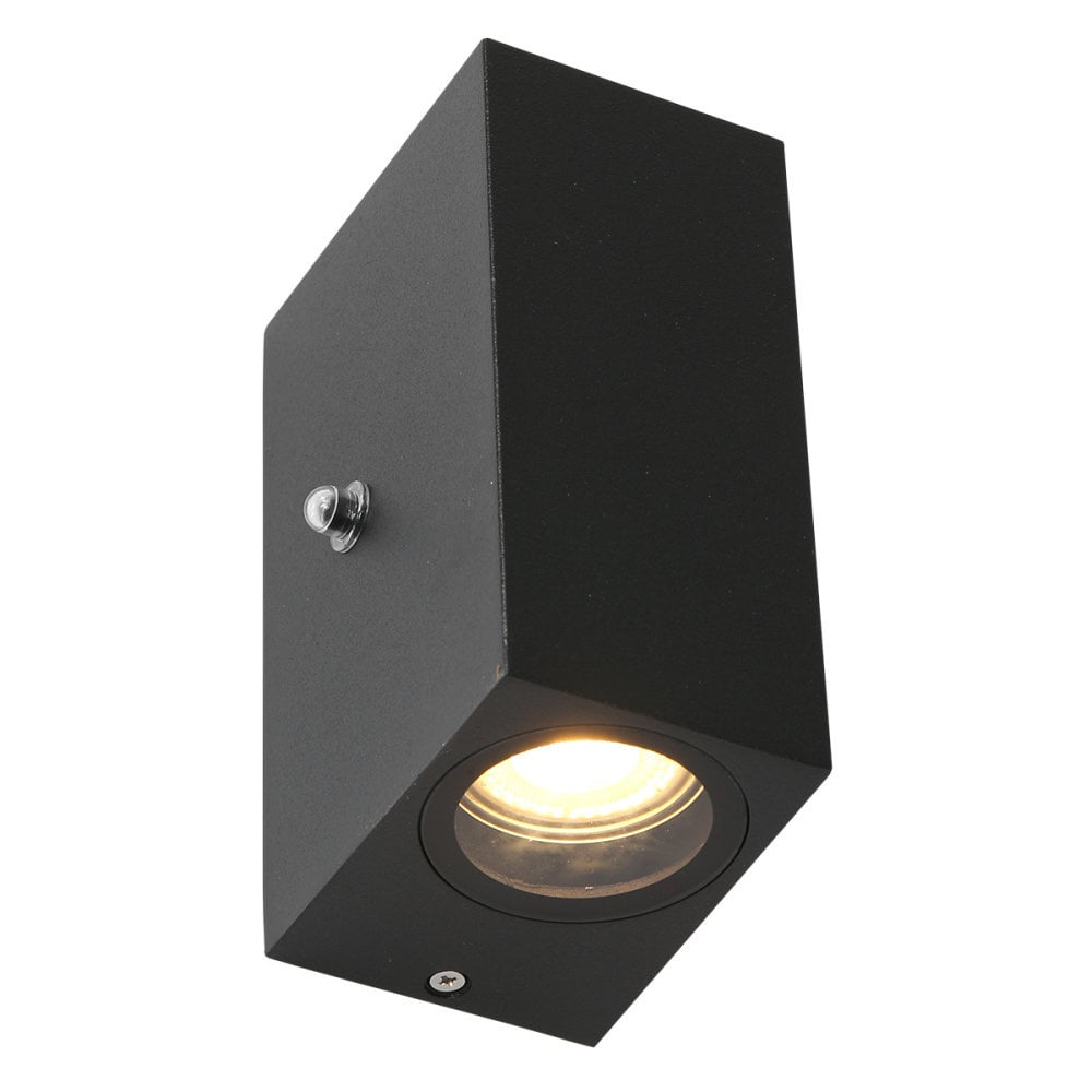 Steinhauer buitenlamp Logan - 2 lichts - 6.7x 15.5 cm - zwart