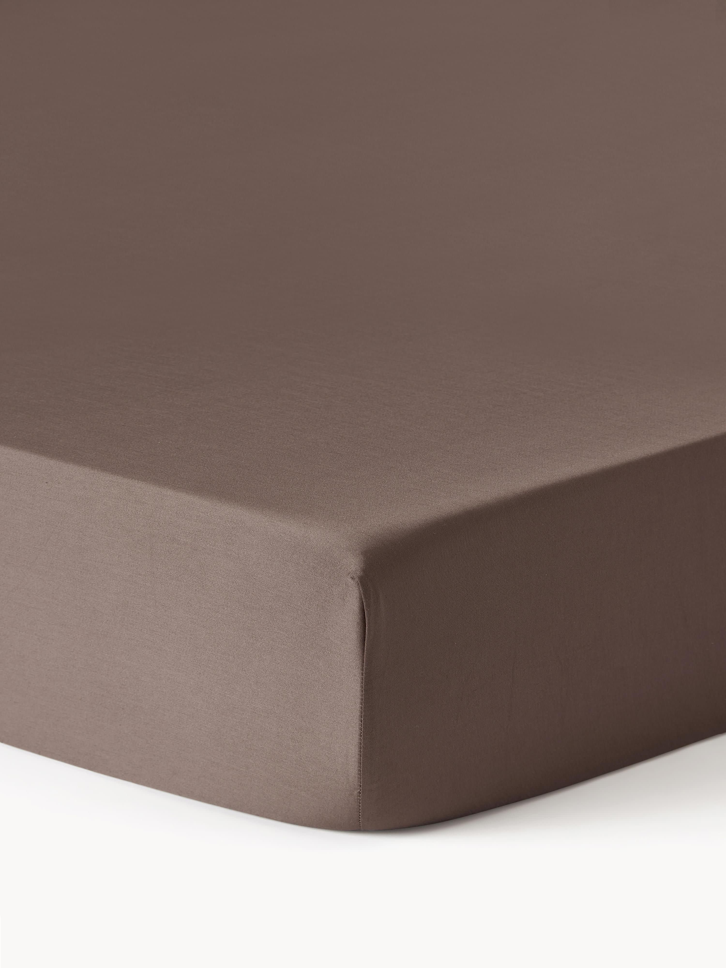 Topper-Spannbettlaken Comfort, Baumwollsatin