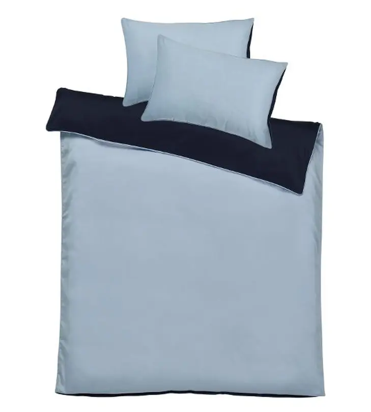 Bettwäschegarnitur Uni Satin DF