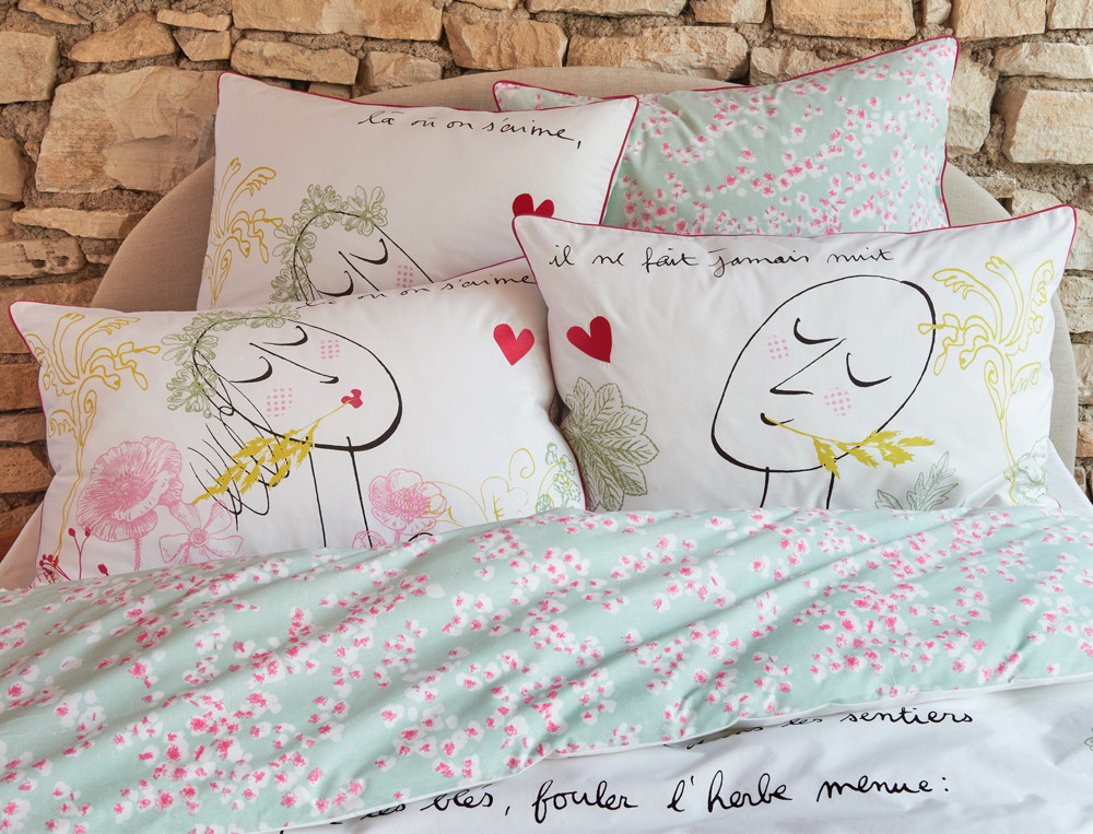 Linge de litLe linge amoureux