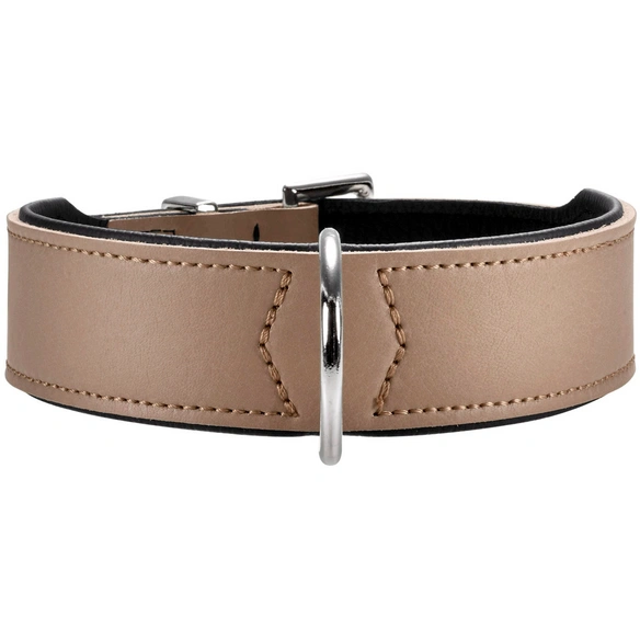 Halsband, Gr. M-L, stein/schwarz