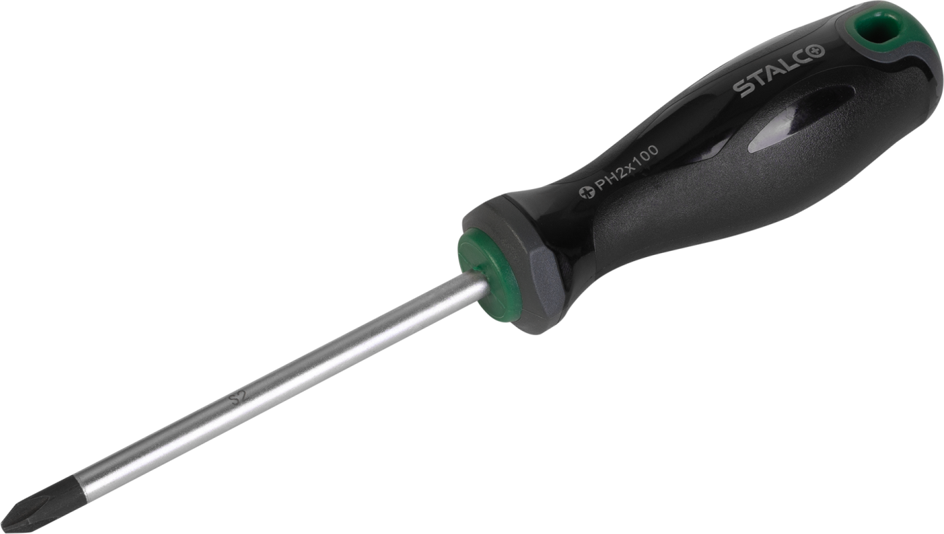 Wkrętak Phillips PH0x75mm STALCO S-12550