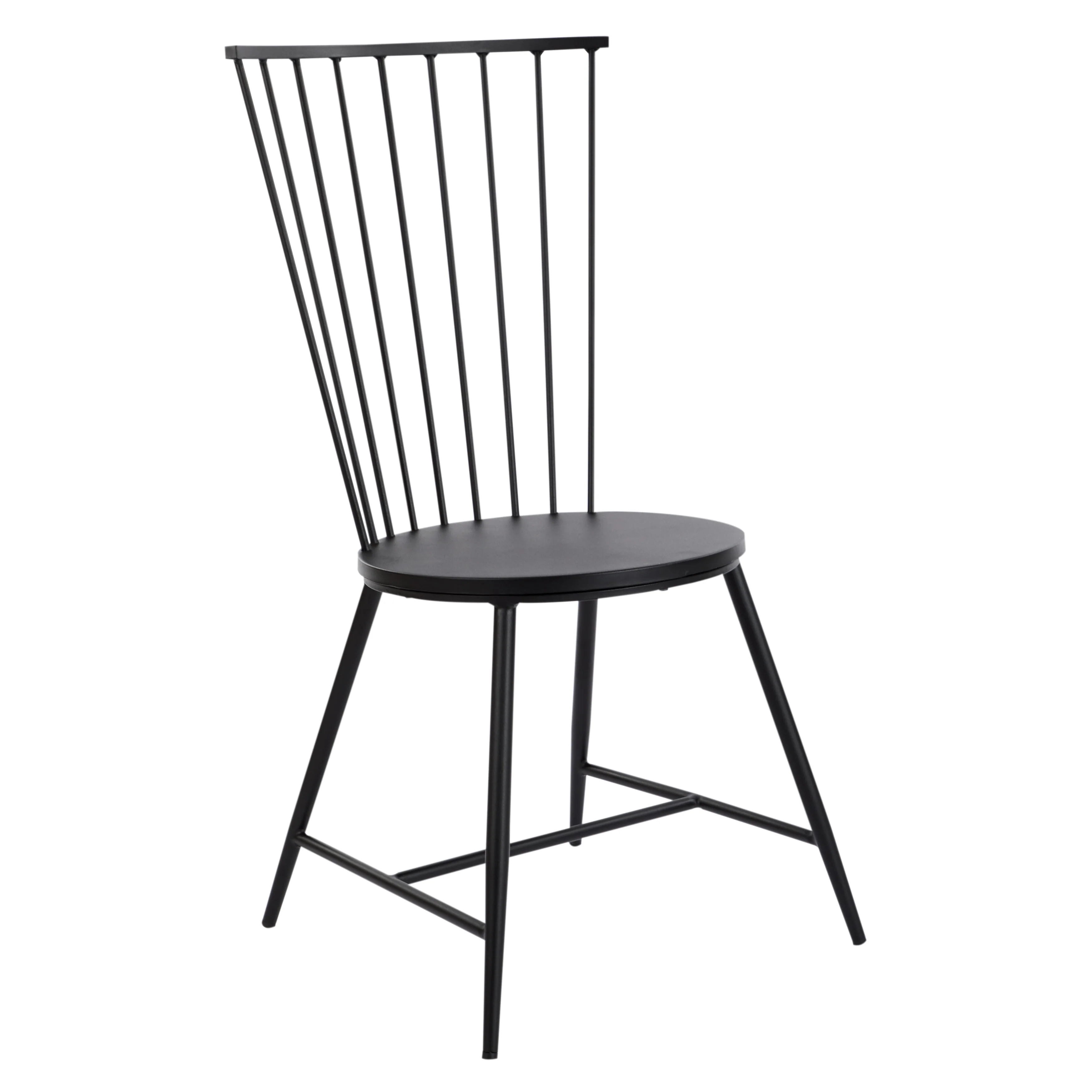 Bryce Dining Chair in Black Finish