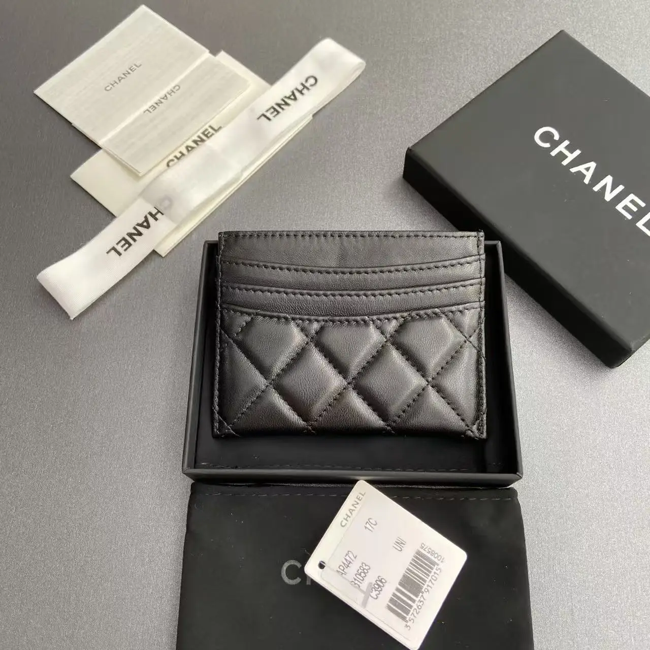 Chanel Classic Quilted Card Holder