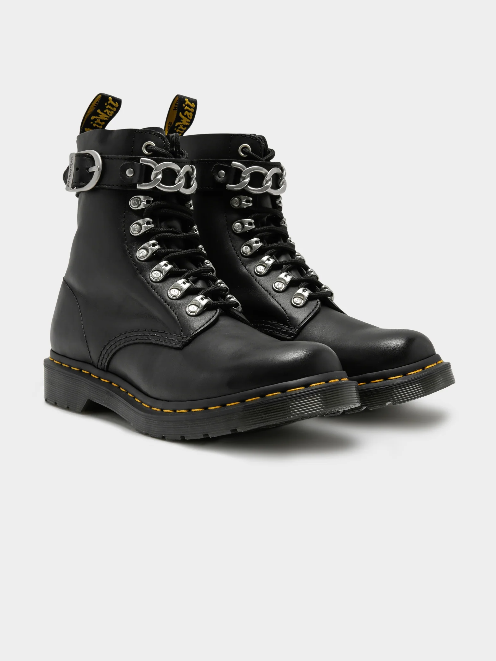 Womens 1460 Pascal Chain Boots
