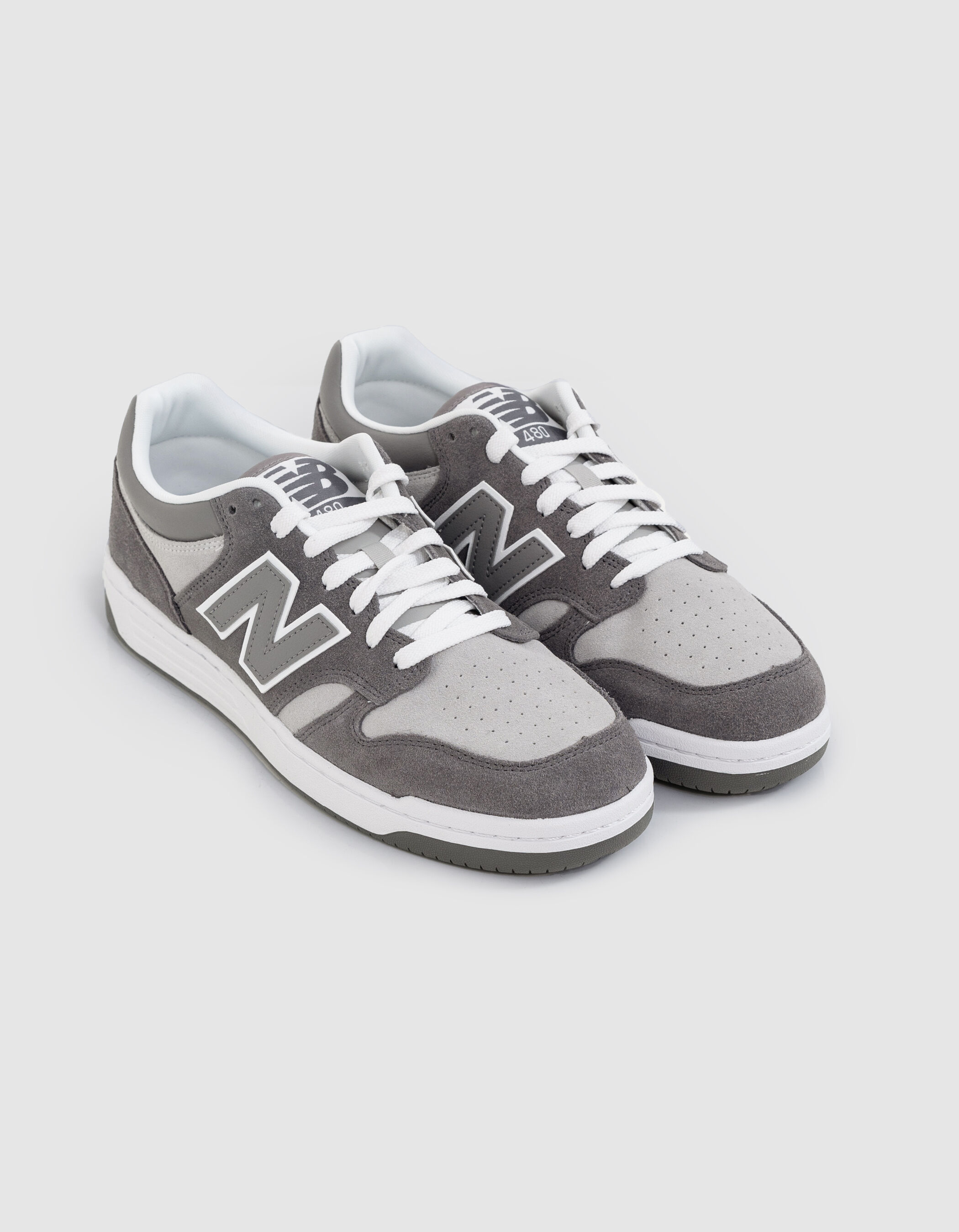 Baskets blanches NEW BALANCE 480 Homme