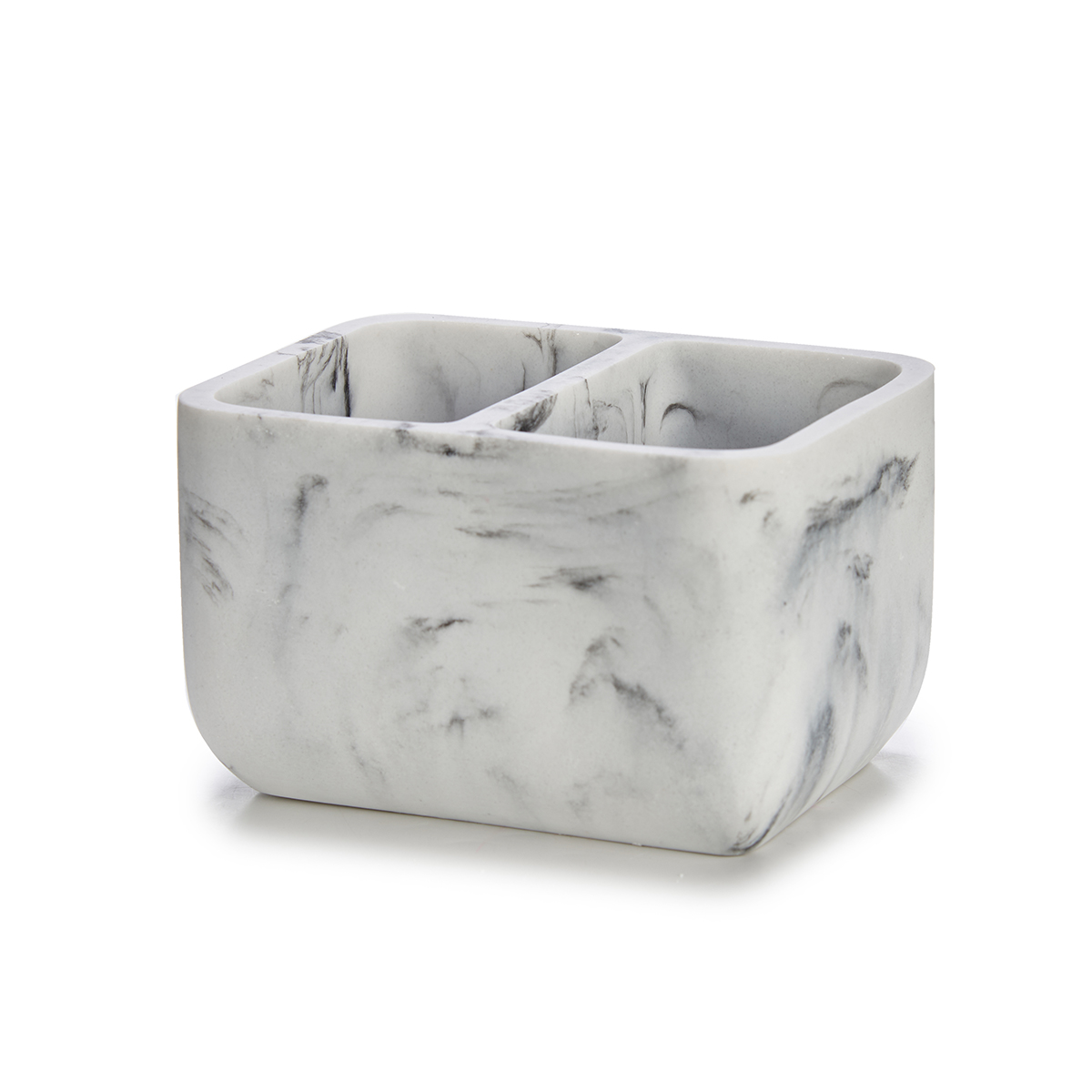 Suporte duplo para esfregão em mármore