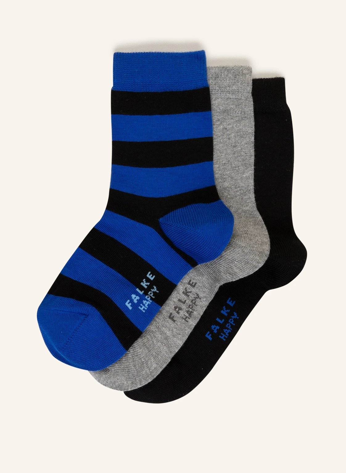 FALKE 3er-Pack Socken HAPPY mit Geschenkbox