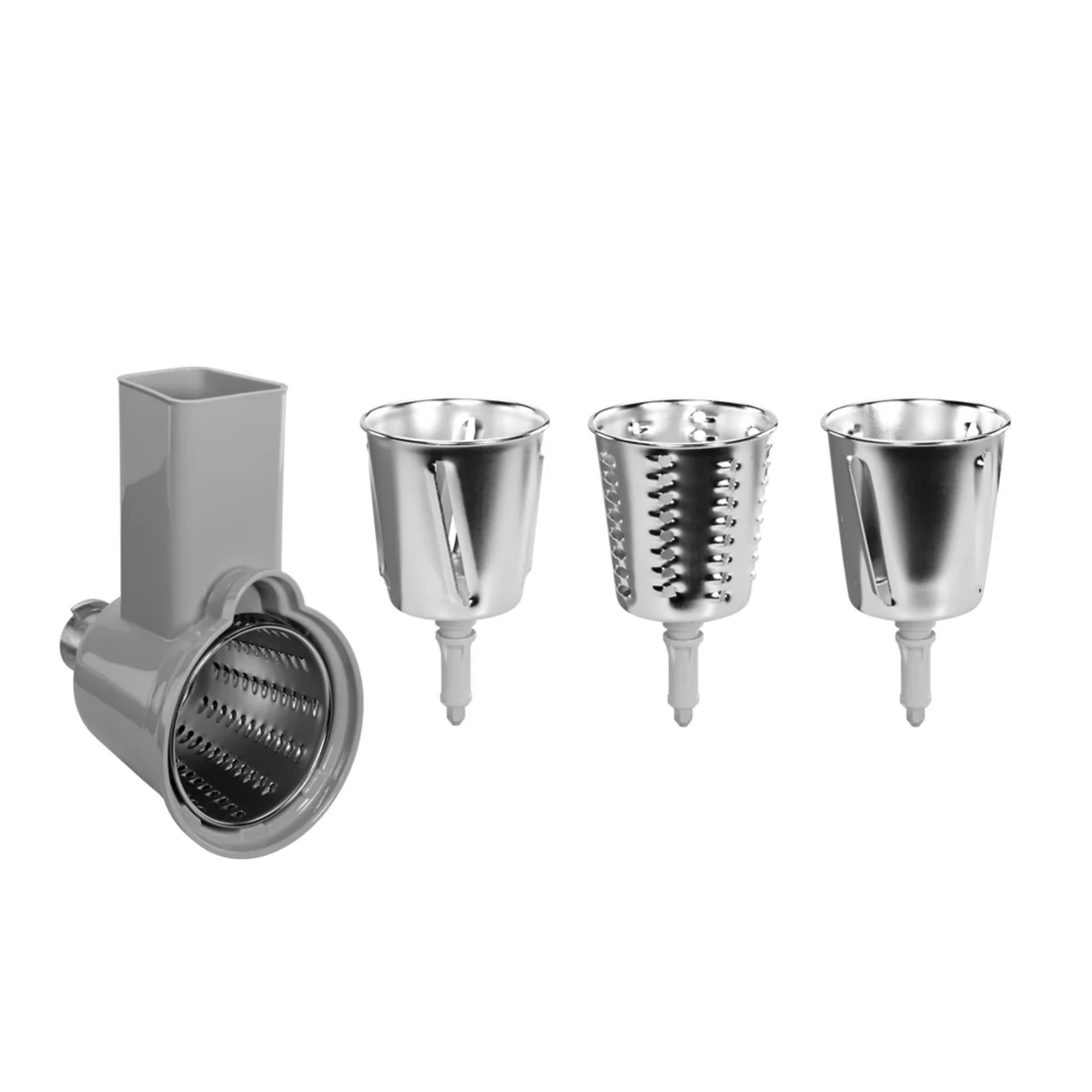 Smeg - Gemüseschneider-Set, Edelstahl