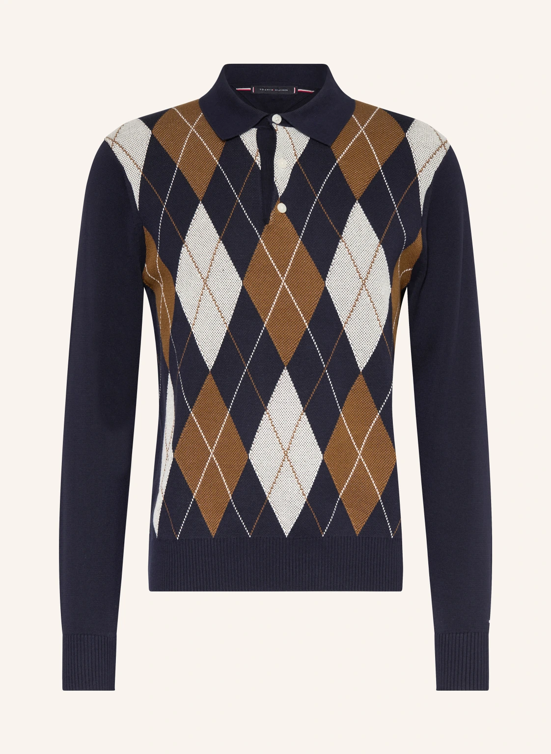 TOMMY HILFIGER Strick-Poloshirt
