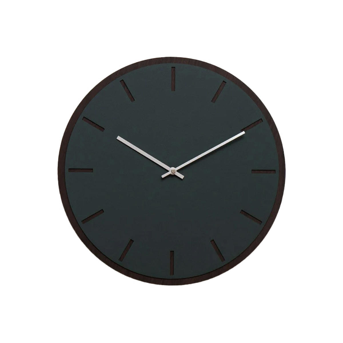 - Horloge murale en linoléum gris D28cm