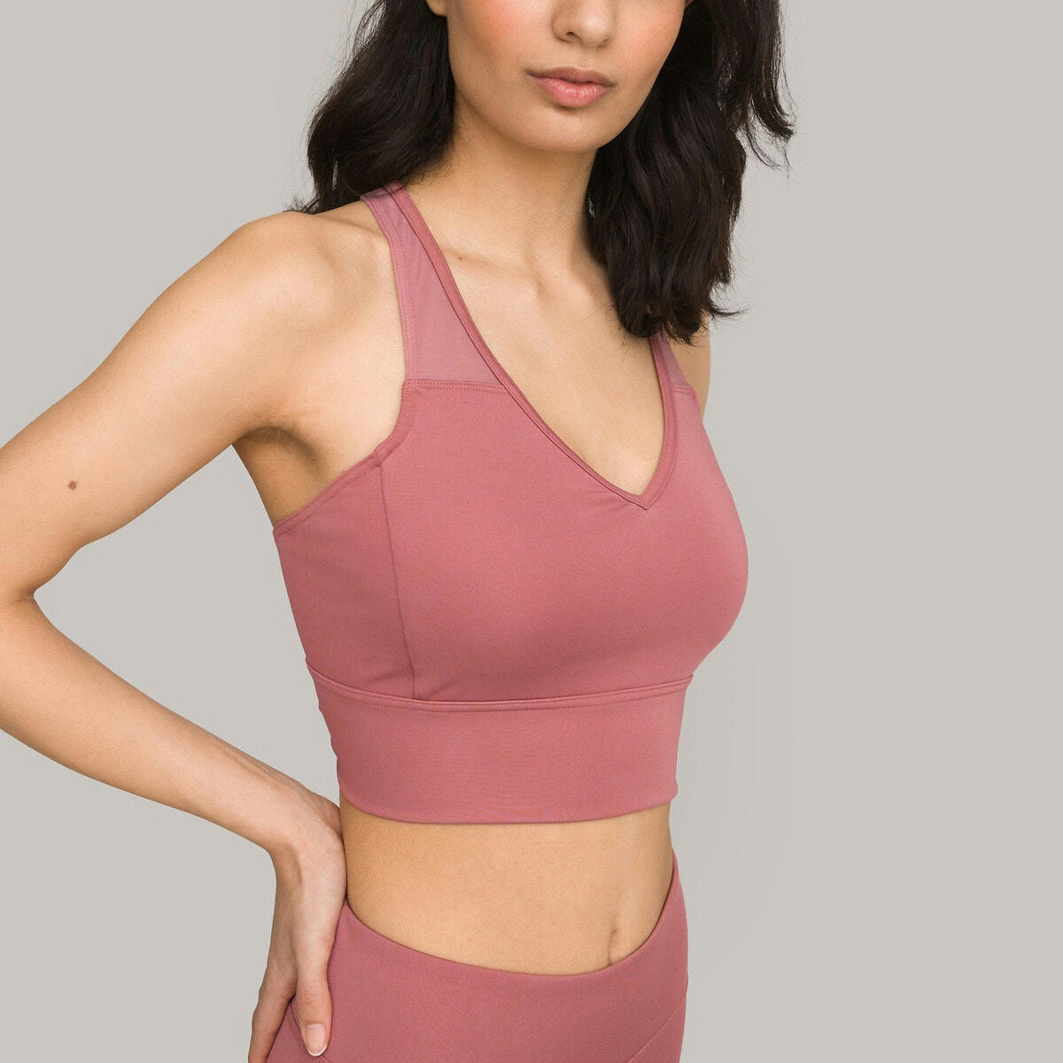 Brassière de sport, maintien modéré