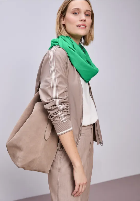 Loop-Schal in Unifarbe aus Viskose